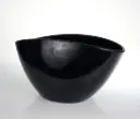 Ümbrispott keraamiline d20x14,5cm must