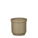 Ümbrispott Riva h14cm d15cm pruun