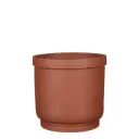 Ümbrispott Riva h20cm d22cm pruun