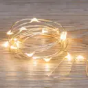 Valguskett 20LED 2m patareiga soe