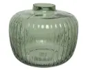Vaas klaas d23,5x19cm roheline