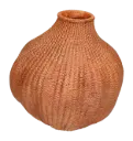 Vaas Polyresin 22,8x22,3x23cm oranž