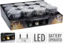 Valguskett pallid kirju 10LED erinevad