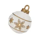 Kuuseehe keraamiline LED jõulukuul 28cm 