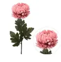 Kunstlill krüsanteem 'light pink' 82cm