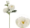 Kunstlill pojeng 'white' 71cm 