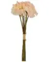 Kunstlill 8 nelgiga kimp 'creamy pink' 30cm