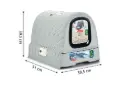 Kassi liivakast Curver 51x38,5x39,5 helehall