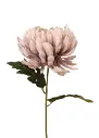 Kunstlill suureõieline krüsanteem 'light lilac' 65cm 