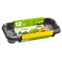 Toakasvuhoone 27 x 11 x 6cm 12-turbatabletiga d 36mm Jiffy 