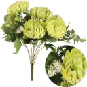 Kunstlill krüsanteem 45cm 7tk/pk roheline