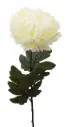 Kunstlill krüsanteem 82cm valge