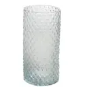 Klaasvaas DIAMOND Cylindrical 15*10cm