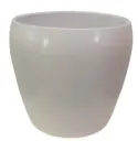 Ker.pott Martine 10,5*11cm valge, matt 
