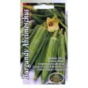 Söödav muskushibisk (Okra) Burgundy 1 g