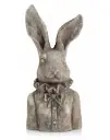 Dekoratiivne jänes Alice imedemaalt L 17*13*37cm kreem/pruun  