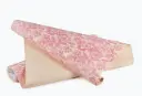 Kimbupaber 50cm*10m Laineline lillemuster roosa 