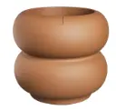 Istutuspott Elho Premium Amber Roll  d43 h40cm 13,5L karamellipruun