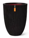 Lillepott Elegant Low Groove d46 h58cm must