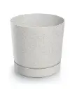 Lillepott Tubo Eco valge d30cm 