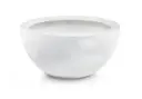 Õuepott Fiberglass valge d52cm h25cm