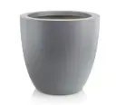 Õuepott Fiberglass hall d46cm h43cm
