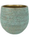 Ümbrispott Ryan shiny blue d28 h13 