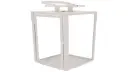Latern metall valge 30x11,5x12,5cm 