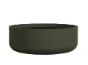 Õuepott Haloes Plato d34 h13cm tumeroheline