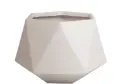 Õuepott Haloes Drava d60 h40cm kreem