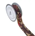 Atlaspael liblikad ja lilled 3,5cm*10m 