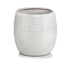 Ümbrispott 'Vintage 77.712' Ø22cm valge