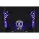 Dekoratsioon Halloween skelett microLED 46cm