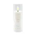 Kalmuküünal LED d5 h15cm (täiteküünal)