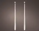Küünal LED 2tk d2,2 h42,5cm soe valgus