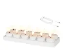Teeküünal LED d4 h4,5cm sise soe valgus