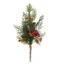 Jõuluoks roosiga h22cm