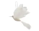 Kuuseehe lind valik 18cm valge 