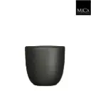 Lillepott Tusca d22,5 h20cm must