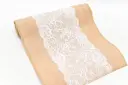 Jutekangas 'Jute Runner Lace' 30cm*2,5m