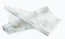 Fooliumirull 48cm*10m läbipaistev sulgedega