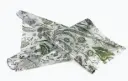 Fooliumirull 48cm*10m läbipaistev suurte lilledega