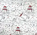 Kimbupaber 'Laineline' talv 50cm*10m
