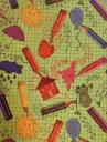 Kinkepaber 'School' 100cm*10m