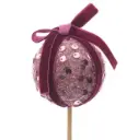 Jõulupall tikul lipsuga 6cm