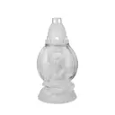 Kalmuküünal klaasis Ø13cm H21cm 22h