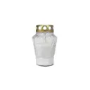 Kalmuküünal klaasis Ø8cm H13cm 22h