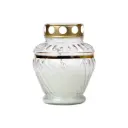 Kalmuküünal klaasis Ø11,5cm H14cm 40h