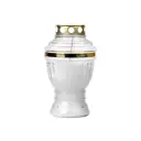 Kalmuküünal klaasis Ø13cm H21,5cm 65h   