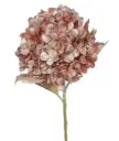 Kunstlill hortensia metalne